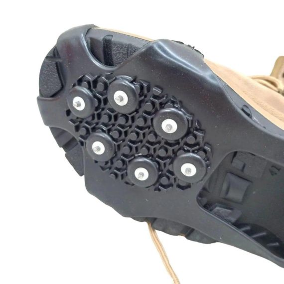 Протиковзкі зимові шипи на взуття 38 - 46 р, Зимові льодоступи на взуття від ожеледиці 11 шипів   знижка | Зображення 4