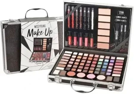 Набір косметики для макіяжу в кейсі missyoung GM20250 makeup set black