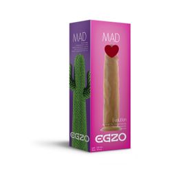 Фаллоимитатор EGZO Ciberskin D005 ( 23 см х 4,5 см ) sexstyle