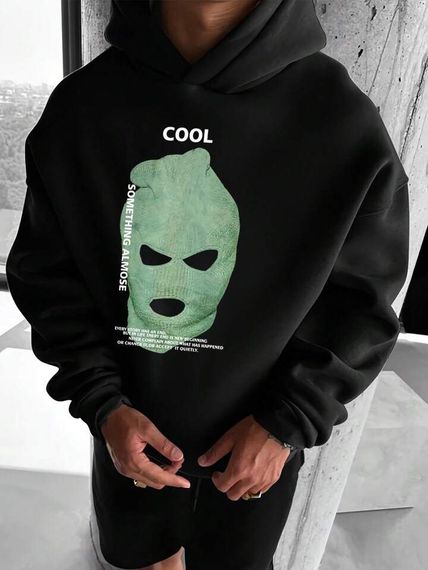 Худі з ДТФ на Флісі (оверсайз)