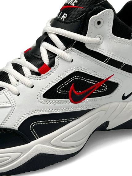 Чоловічі зимові кросівки  M2K Tekno Mid White Black Red Fur , В'єтнам 44 28.0 см | Зображення 9