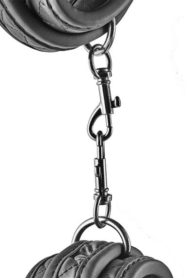 Наручники Dream Toys BLAZE HANDCUFF DIAMOND BLACK Sex Aura | Зображення 4