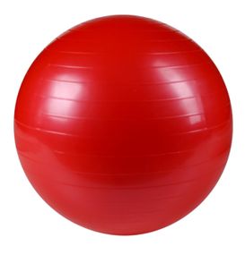 М'яч для фітнесу B7510 75см, 1000 грам, у пакеті (6908130075100) Червоний