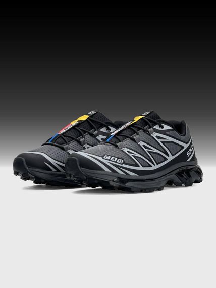 Чоловічі кросівки Salomon XT-6 Black Grey White , В'єтнам