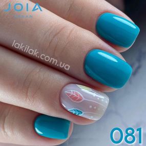 Гель-лак JOIA vegan 081 лазурный, 6 мл