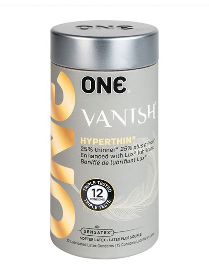 Презервативи ONE Vanish Hyperthin 12шт Sex Aura