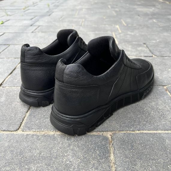 Кожаные черные кеды Luciano Bellini 43 размер | Зображення 5