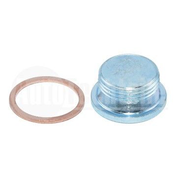 Пробка поддона с шайбой Citroen Jumper 94- / Fiat Ducato 94- / Peugeot Boxer 94-  (M22x1.15  L=10), AutoTechteile, 512 1002,