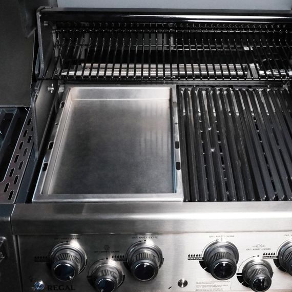 Вок-деко для гриля  SANTOS, вставка для грилів Broil King Regal / Imperial & Weber Genesis ll / E-418, нержавіюче 896538 Код: 010987 | Зображення 3