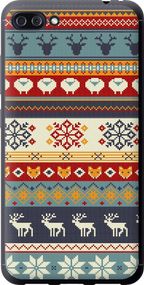 Чехол на Asus ZenFone 4 Max ZC554KL Рождественский орнамент "3303u-1035-17620"