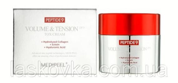 Ліфтинг-крем для обличчя з пептидами Medi-Peel Peptide 9 Volume and Tension Tox Cream | Зображення 2