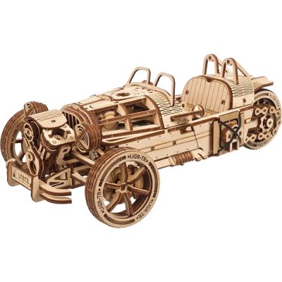 Конструктор Ugears механічний 3D Трицикл UGR-S (70216)