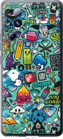 Чехол на Xiaomi 13 Lite Стикер бомбинг 1 "693u-3017-17620"