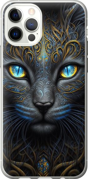 Чехол на iPhone 12 Pro Кошка "5548u-2052-17620"