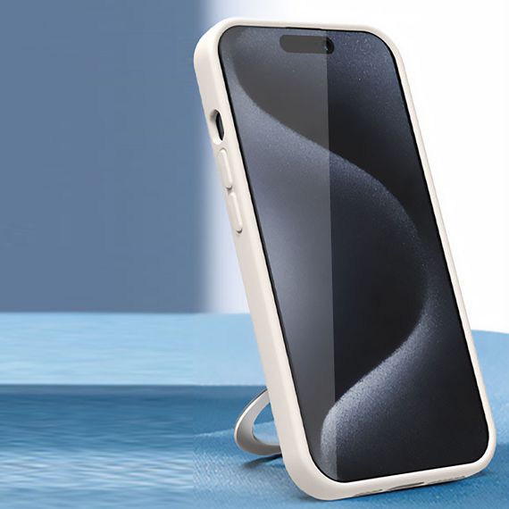 Чохол Silicone Case Full Protective NO LOGO with Ring для Apple iPhone 13 Pro Max (6.7") Pink | Зображення 2