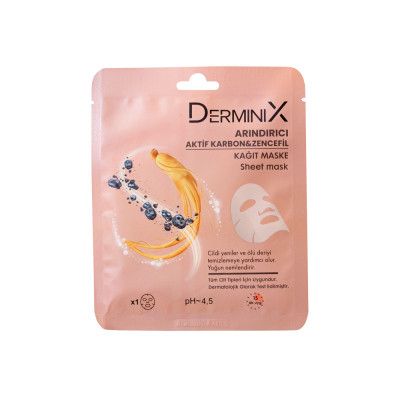 Очищающая маска-патч для лица Derminix 25 г