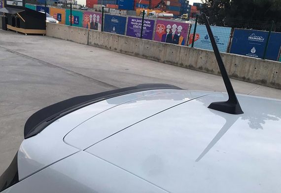 Спойлер DPT V-1 (Черный Глянец) для Renault Clio V 2019- гг | Зображення 2