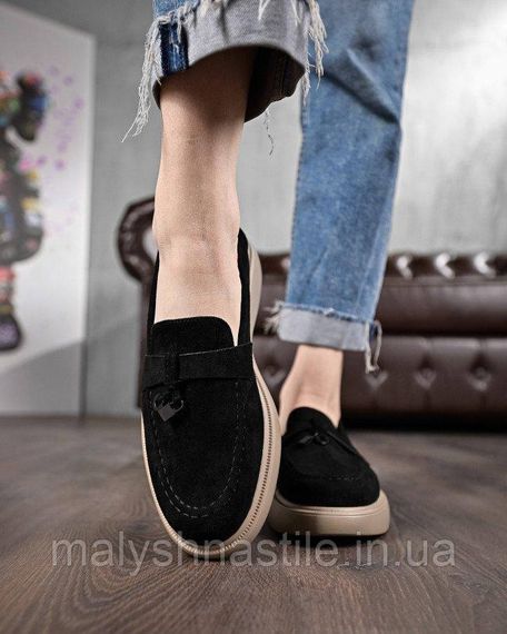 Женские лоферы seanly black ДЛ6447 | Зображення 2