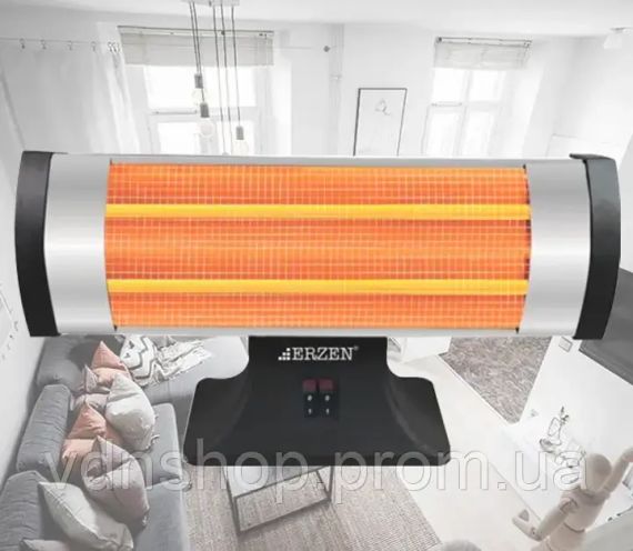 Інфрачервоний обігрівач кварцовий Erzen NH 1600 вт