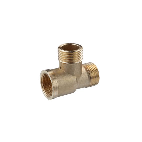 Трійник посилений LexLine 1/2" ВЗЗ латунний УК0204-В | Зображення 2