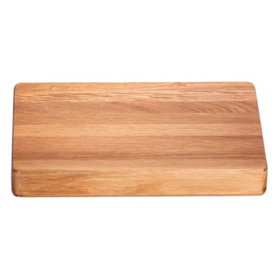 Кухонная разделочная доска деревянная 25×35 см прямоугольная Lugi C33W250350D