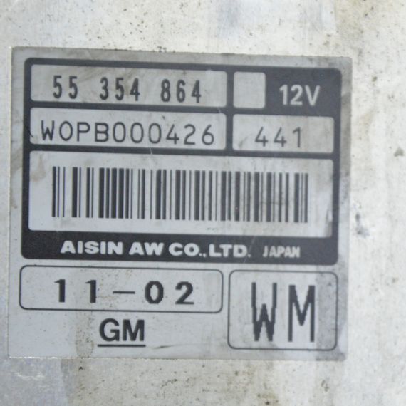 Блок керування коробкою передач 3.0 CDTI Opel Vectra C Блок керування АКПП Опель Вектра ц 55354864 | Зображення 2