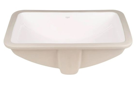 Комплект Qtap Stork: Раковина врізна овальна 570x390x210 мм White + Донний клапан PU02O (QT15116032WN47293) | Зображення 5