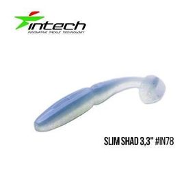 Силіконова приманка, Їстівний силікон Intech Інтеч Slim Shad 3,3"7 шт IN78