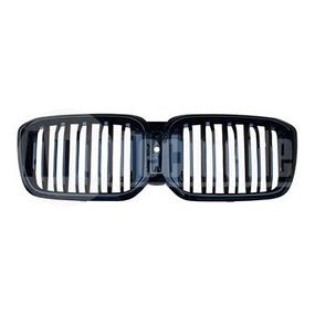 Решетка радиатора BMW X3 G01 / X4 G02 LCI 21- (глянц. чёрн. с отв. камеры), AutoTechteile, 708 5176, 708 5175