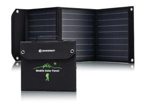 Портативний зарядний пристрій сонячна панель Bresser Mobile Solar Charger 40 Watt USB DC (3810040) 930149