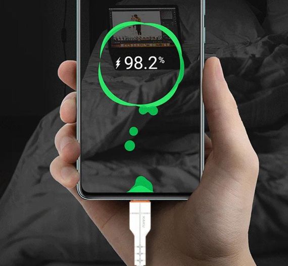 USB кабель Kaku KSC-301 USB - Lightning 3m - White | Зображення 2