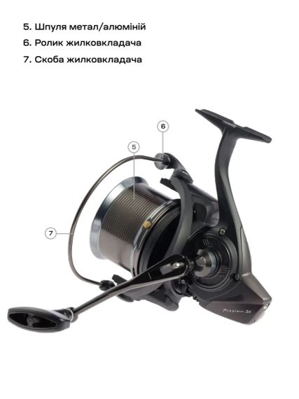 Котушка Brain Mission SE Reel 9000 12+1 BB 4.1:1 | Зображення 2