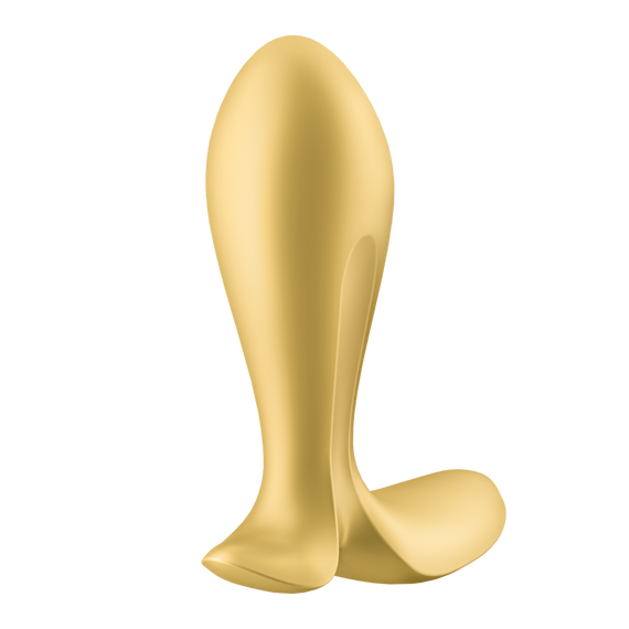 Анальна смарт пробка з вібрацією Intensity Plug, колір: жовтий Satisfyer (Німеччина) | Зображення 2