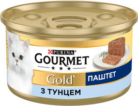 Влажный корм Purina GOURMET GOLD для взрослых котов, тунец 85г