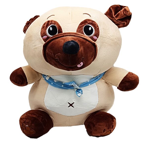 Детская мягкая игрушка "Собачка" L1130 игрушка с пледом, размер 50 см