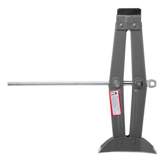 Домкрат механічний ромбоподібний 2т., гумовий упор., 110-400 мм INTERTOOL GT0184 | Зображення 1