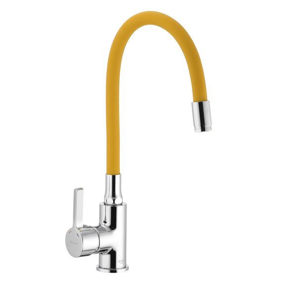 Змішувач для кухні з гнучким силіконовим зливом IBERGRIF M22112-4 (IB0070)