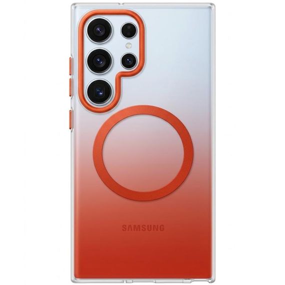 Чохол TPU+PC Phantom with Magnetic Fit для Samsung Galaxy S25 Orange