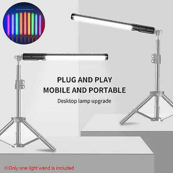 LED лампа XPRO Light stick для селфи, с встроенным дисплеем и аккумулятором, плавной регулировкой яркости и температуры свечения, (LS_1228) | Зображення 7