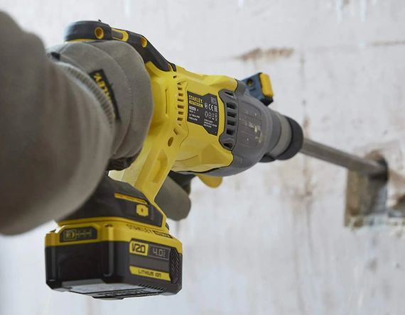 Перфоратор акумуляторний Stanley Fatmax з АКБ та ЗП SFMCH900M22 | Зображення 7