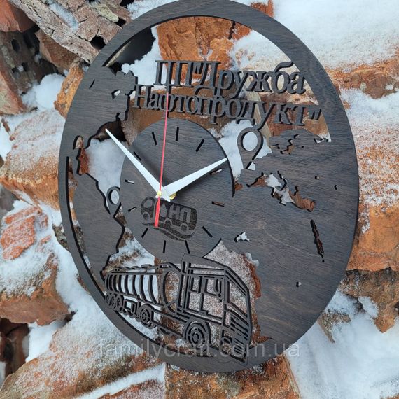 Настінний годинник з логотипом компанії Корпоративний подарунок тематичний брендований годинник | Зображення 2