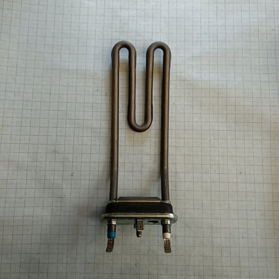 Тен 1950w L-205 для пральної машини ARISTON (Арістон) з отвором, вигнутий з бортом.Thermowatt(Італія) | Зображення 3