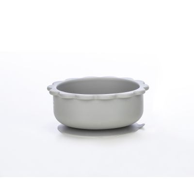 Тарелка детская FreeON Bear, силіконова grey (46323) | Зображення 1