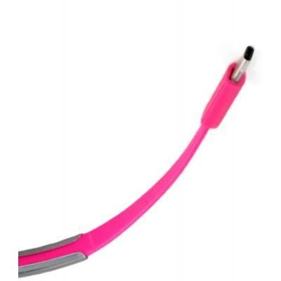 Дата кабель USB 2.0 AM to Type-C 0.18m pink Extradigital (KBU1780) | Зображення 2