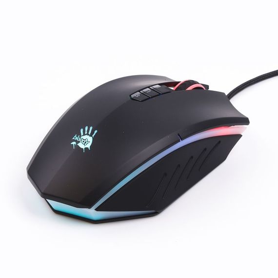 Миша ігрова A4-Tech Bloody A70 Activated, металеві ніжки, чорна матова | Зображення 4