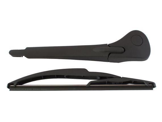 Renault Modus (04-07) задний дворник в сборе (щетка + держатель), Рено Модус