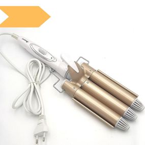 Плойка-хвиля XPRO Gemei GM 1988 (3 хвилі) (40) біла (MER-11986_335)