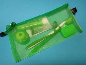Ортодонтический набор для ухода за брекетами "БАРСЕТКА" GREEN, 1 шт.