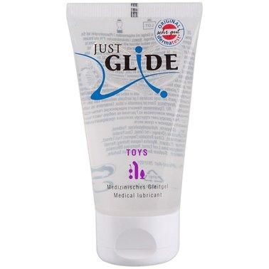 Лубрикант на водной основе для секс-игрушек JUST GLIDE Toy 50 мл sexstyle