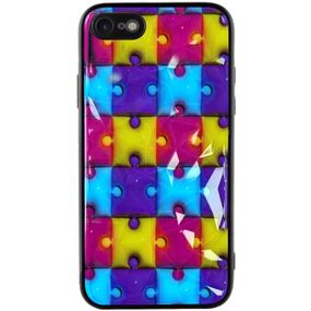 TPU+PC чехол Prisma Fluffie для Apple iPhone 7 / 8 / SE (2020) (4.7") Puzzle